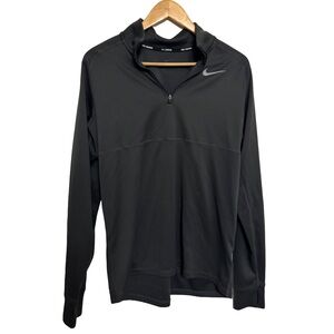Nike Running Black Dri-Fit Quarter Zip
